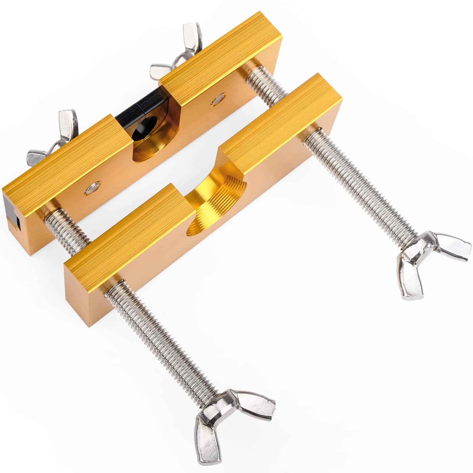 Trumpet Mouthpiece Remover Adjustable Mouthpiece Puller Tool For Brass Wind Instruments Trumpet Trombone Horn By Eison (Gold)